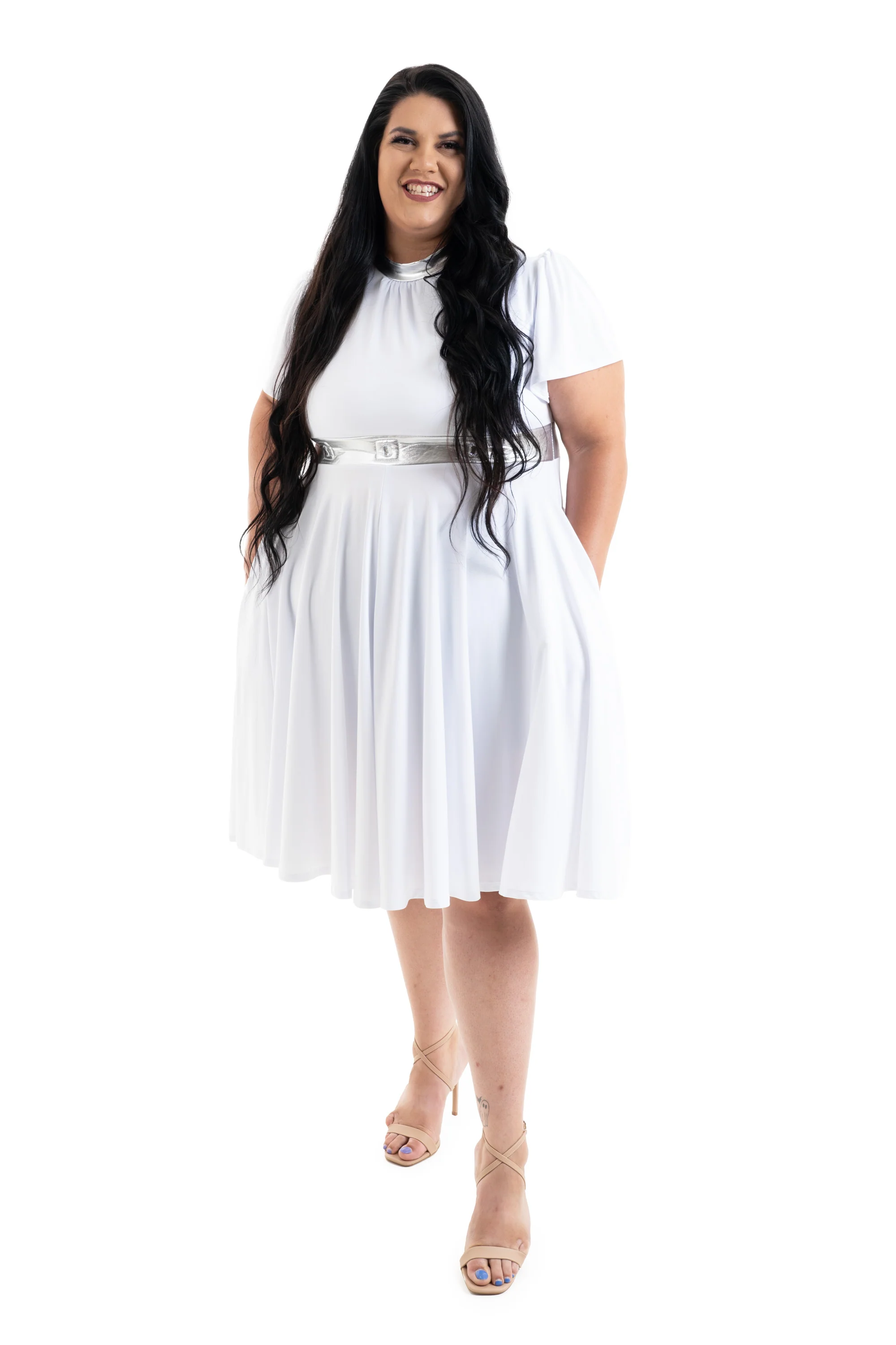 Adult Galactic Princess Twirl Dress - Image 7