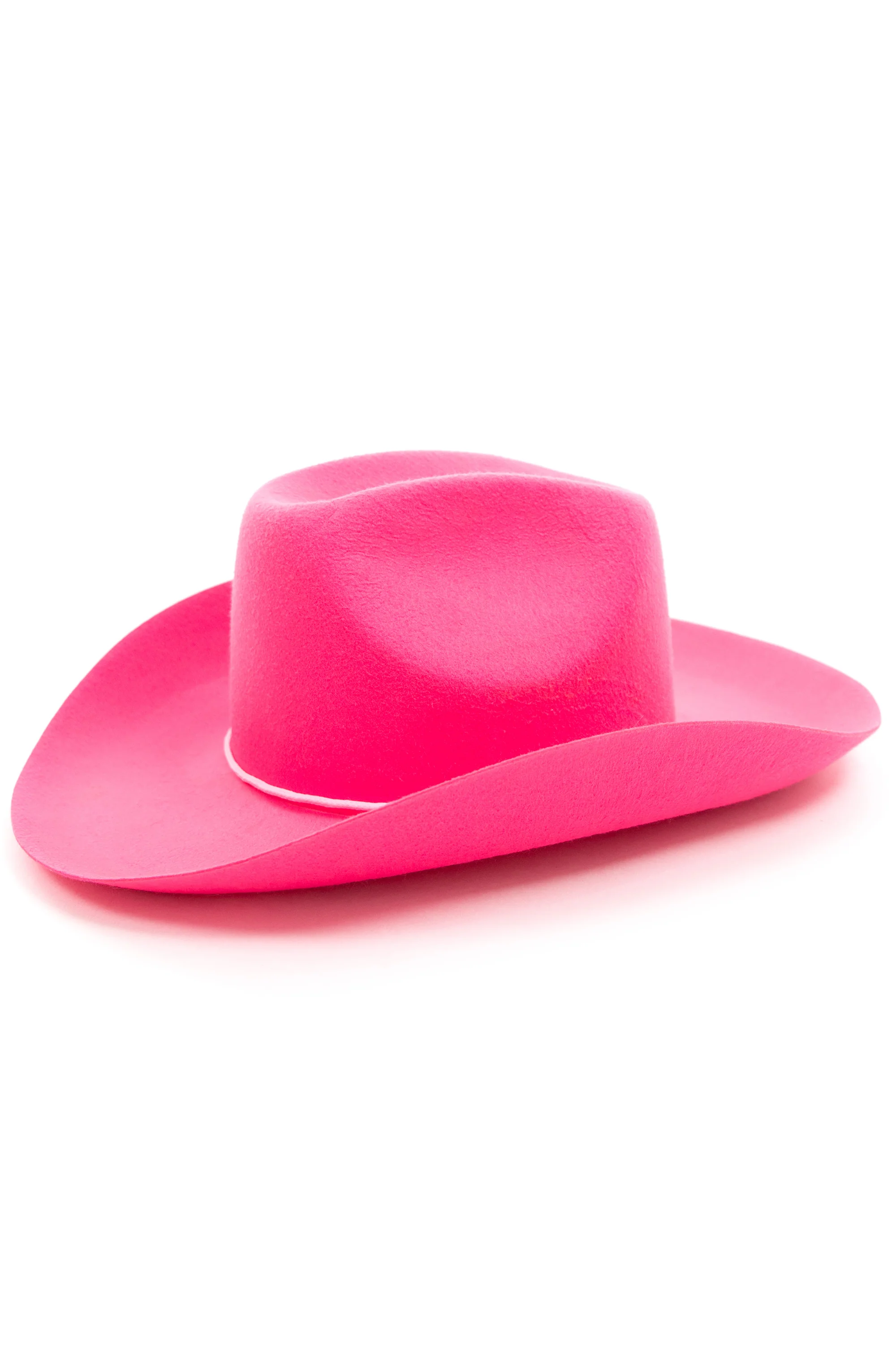 Adult Hot Pink Western Hat