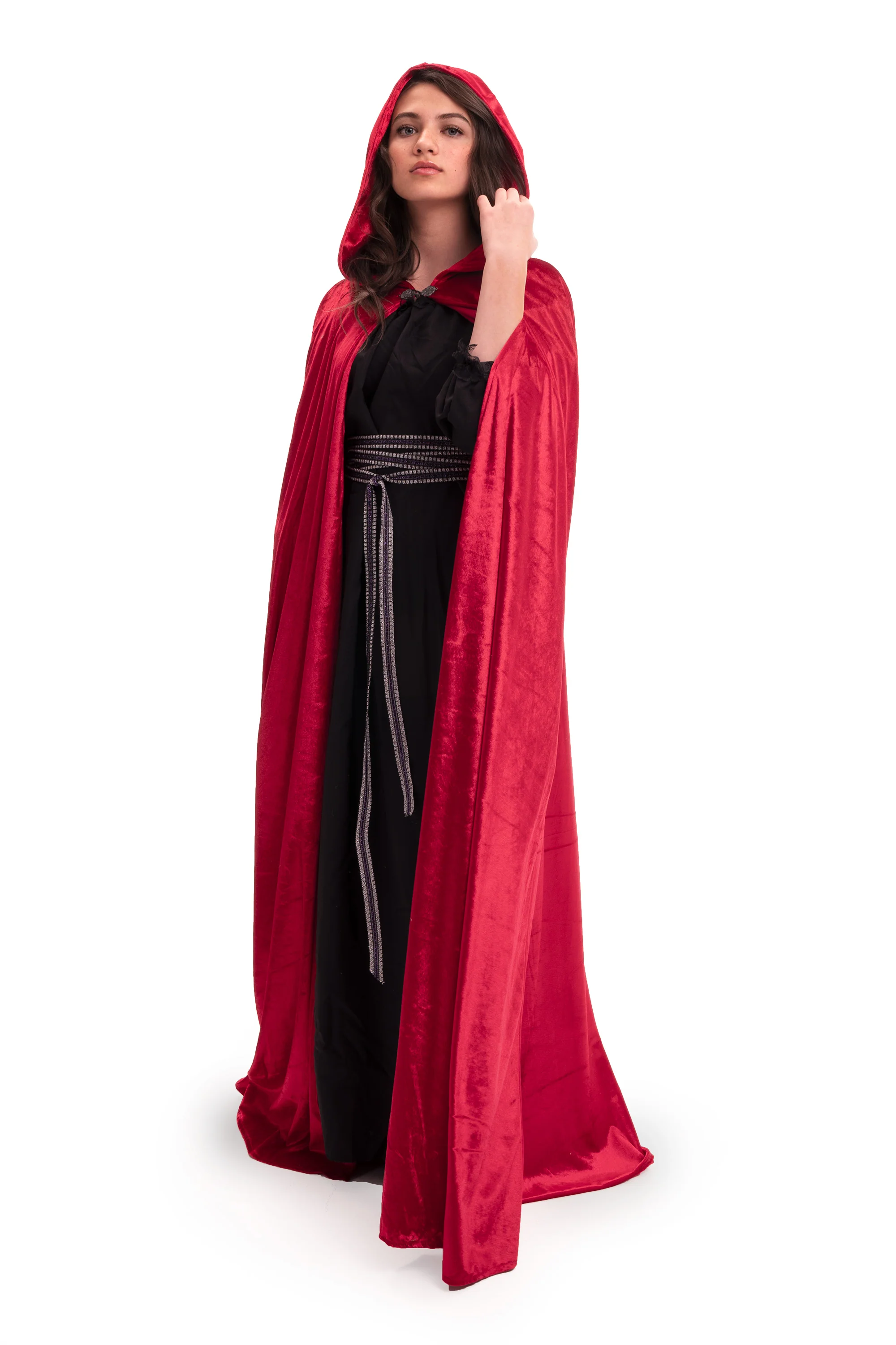 Adult Red Cloak - Image 3