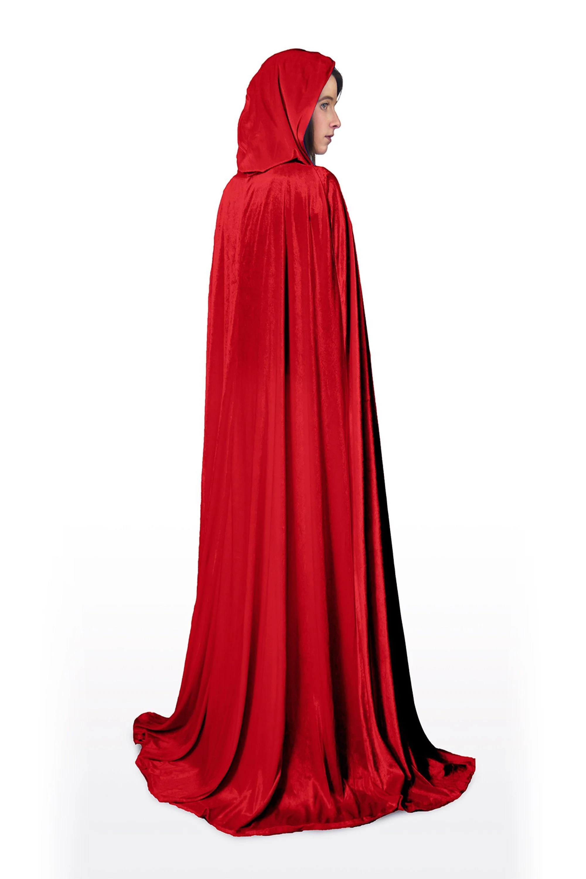 Adult Red Cloak - Image 4