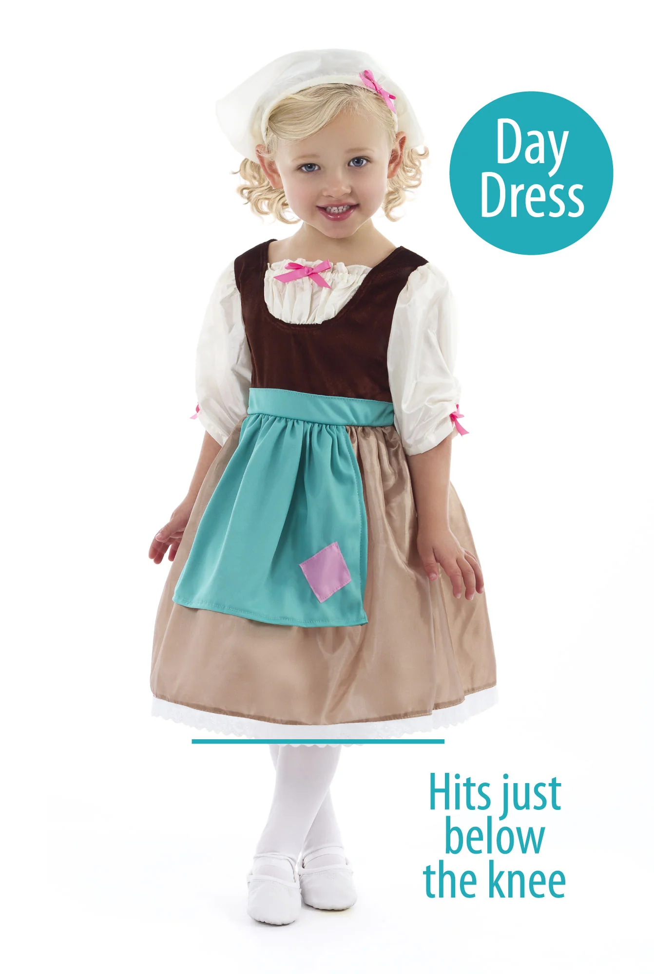 Cinderella Day Dress with Scarf - Image 10