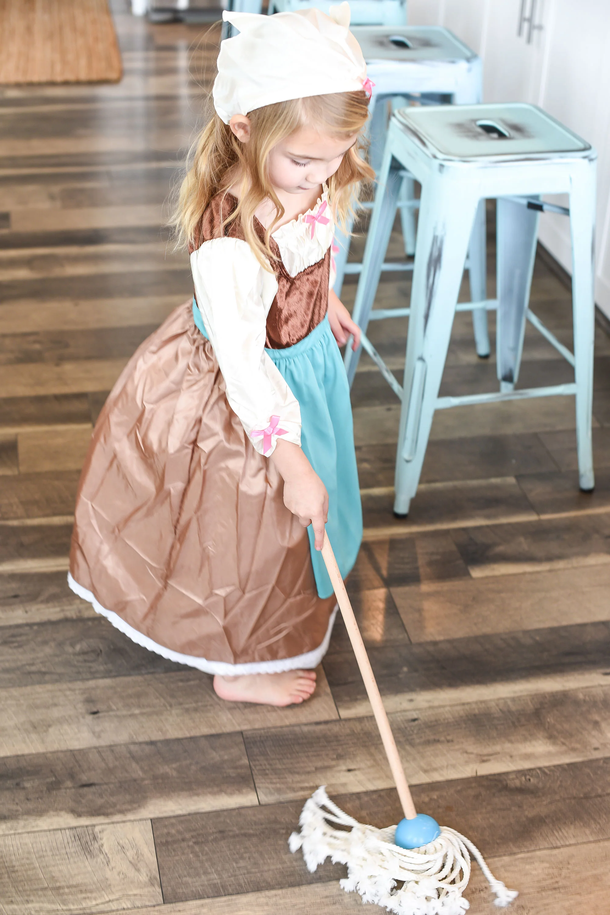 Cinderella Day Dress with Scarf - Image 6