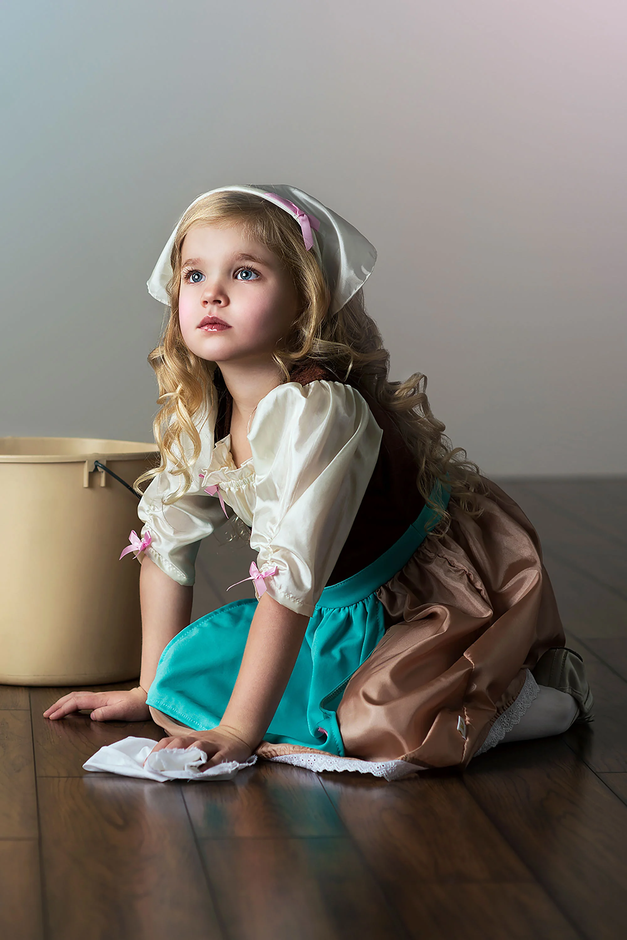 Cinderella Day Dress with Scarf - Image 7