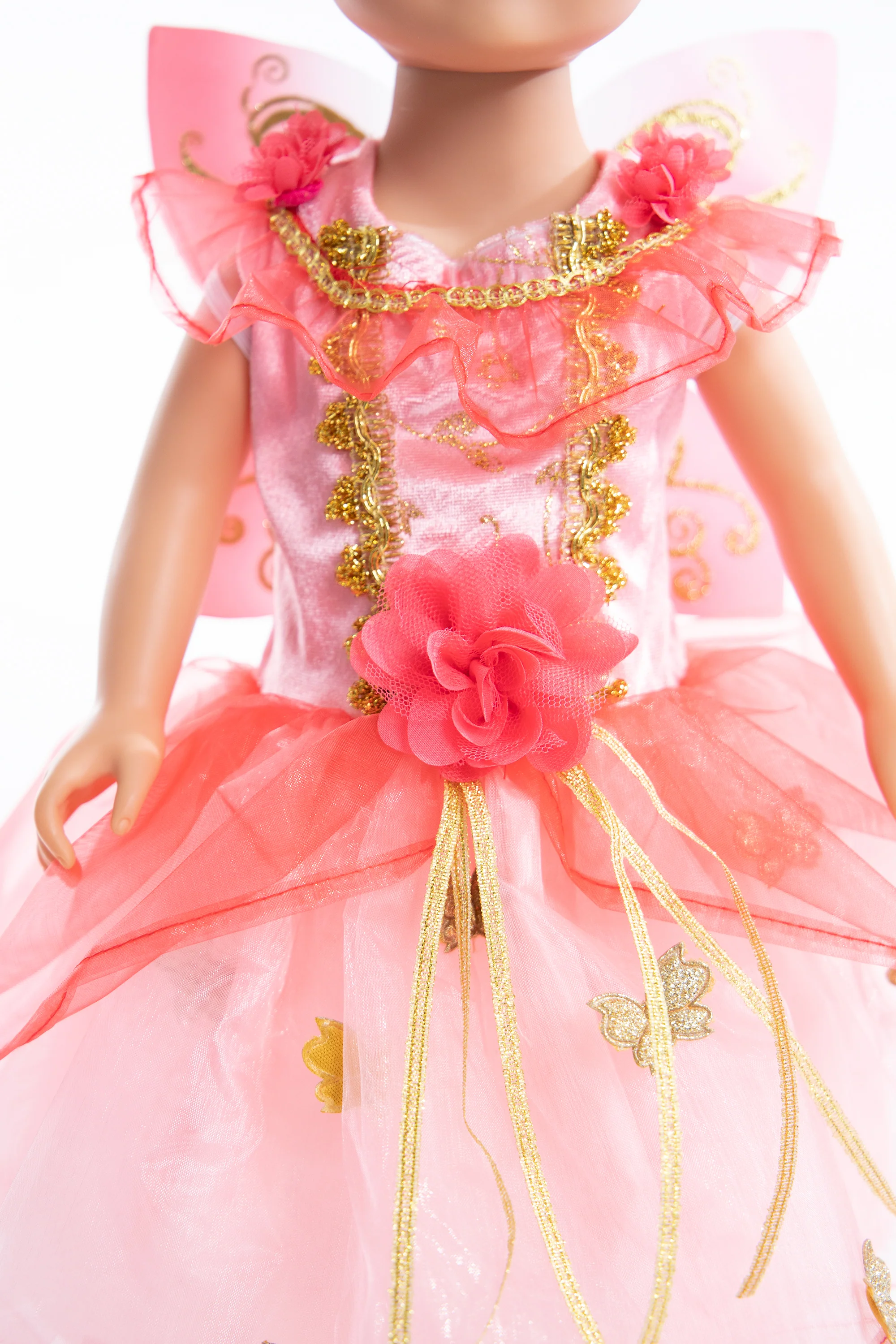 Doll Dress Butterfly Fairy with Wings - Image 2