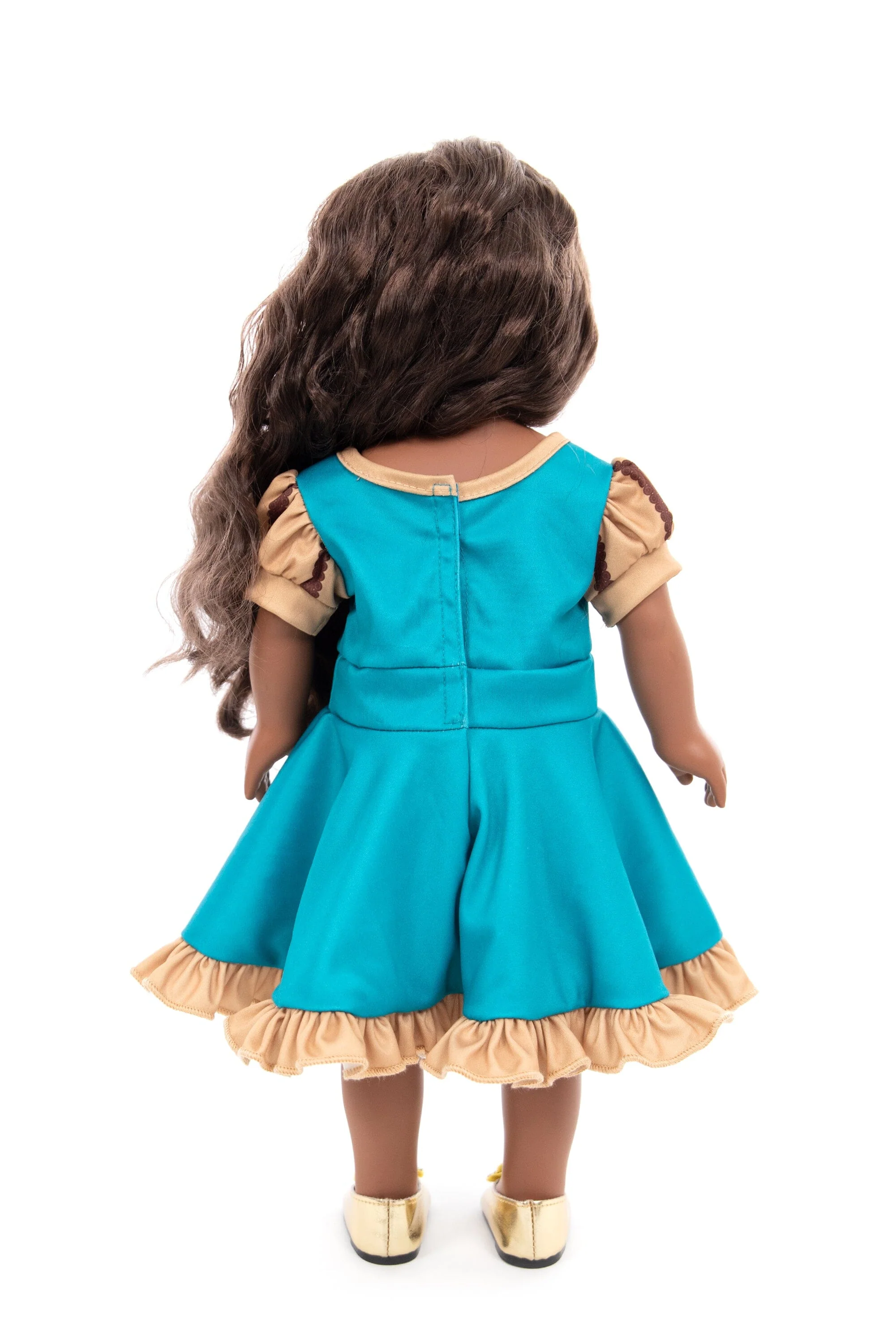 Doll Dress Medieval Twirl - Image 3