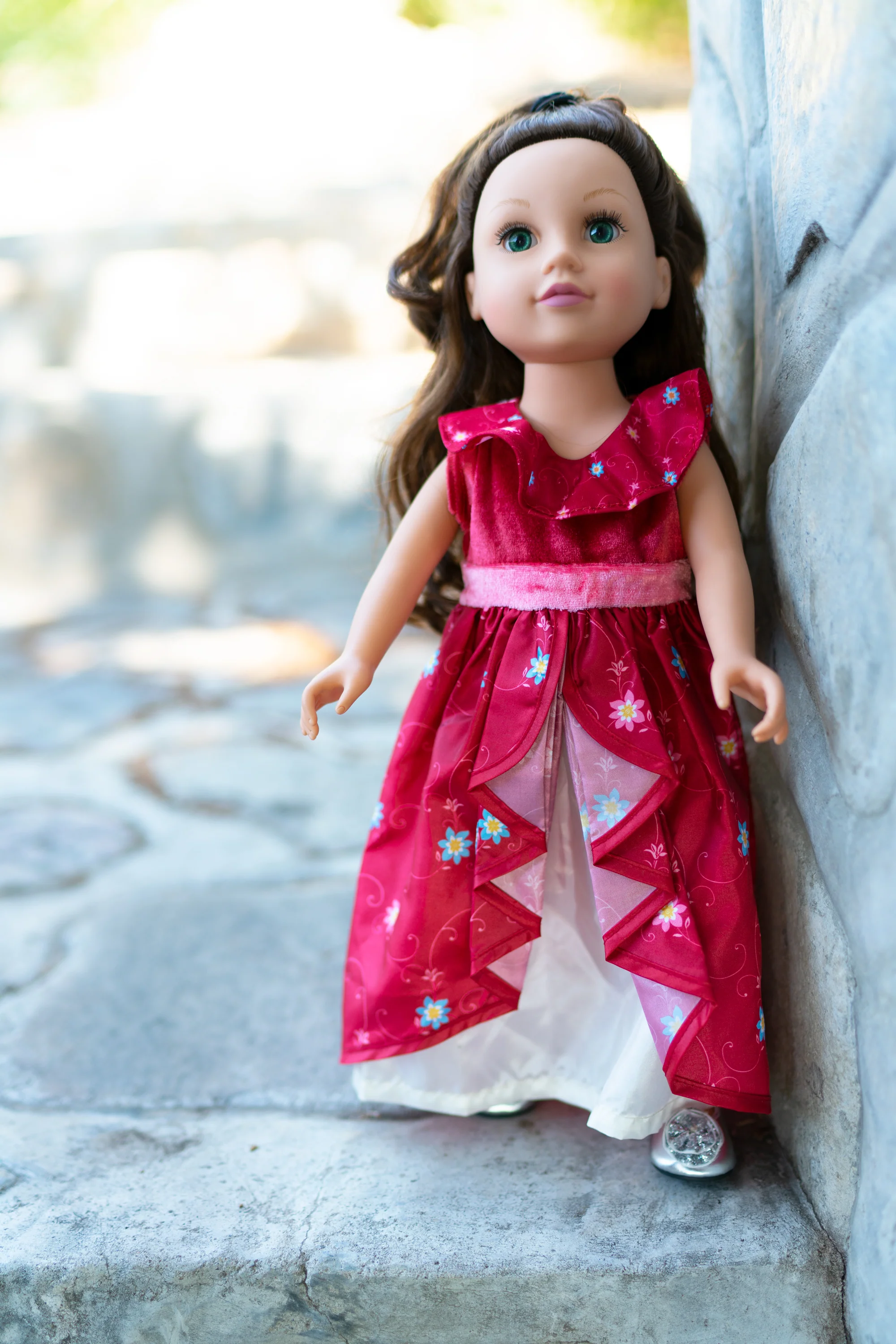 Doll Dress Ruby Princess - Image 6