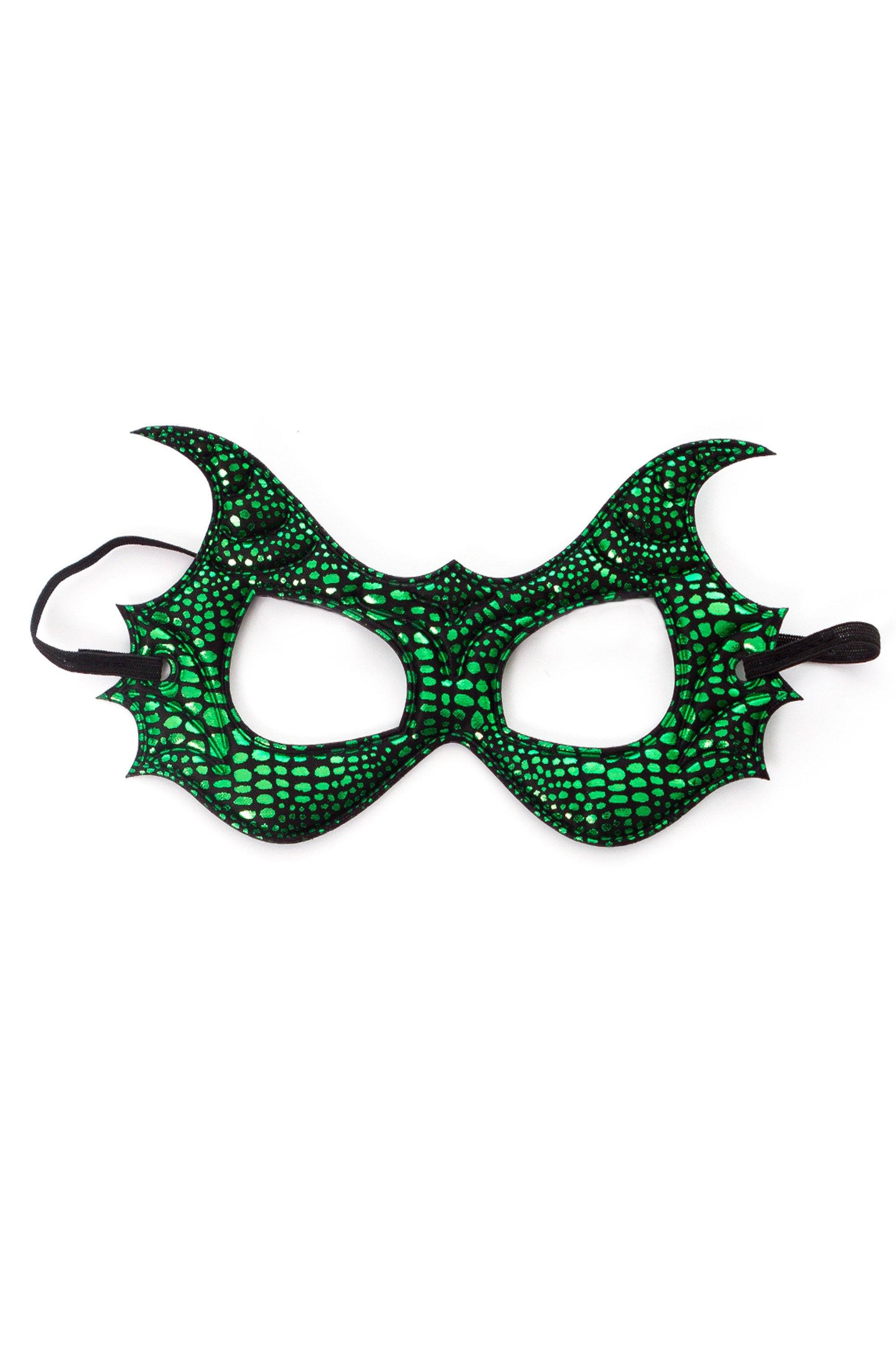 Green Dragon Wing & Mask Set - Image 3