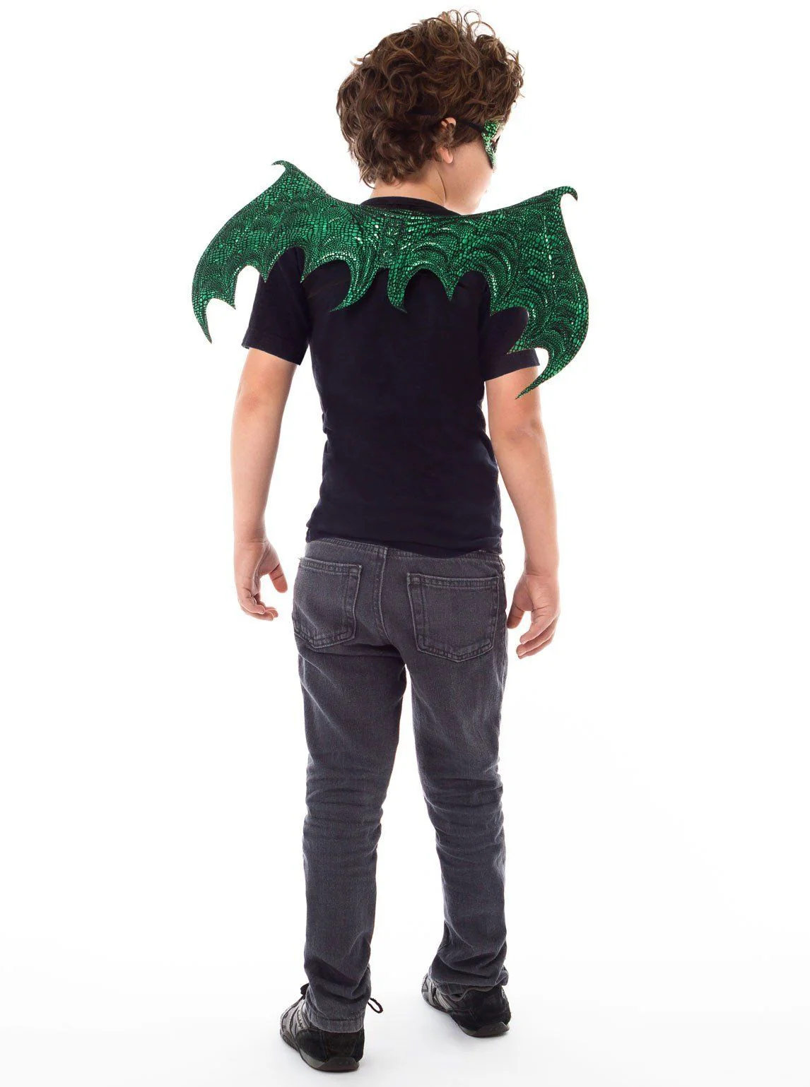 Green Dragon Wing & Mask Set - Image 4