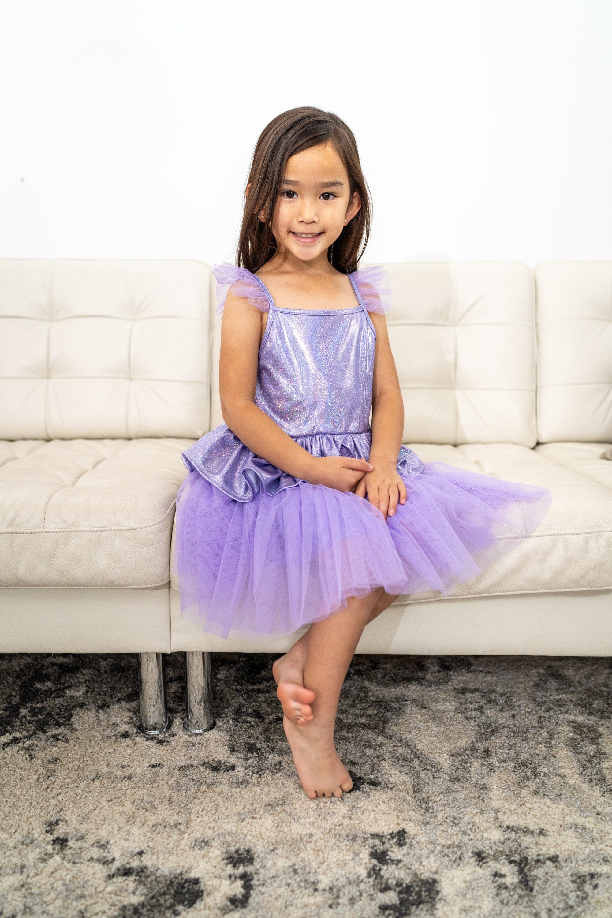 Lilac Tutu Dress - Image 5