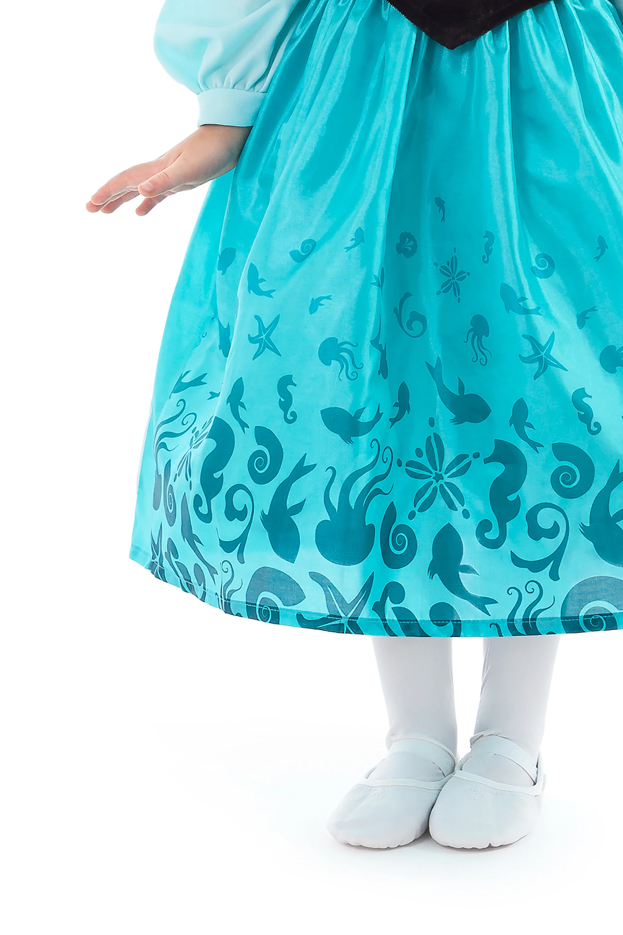 Mermaid Day Dress with Bow - Image 3