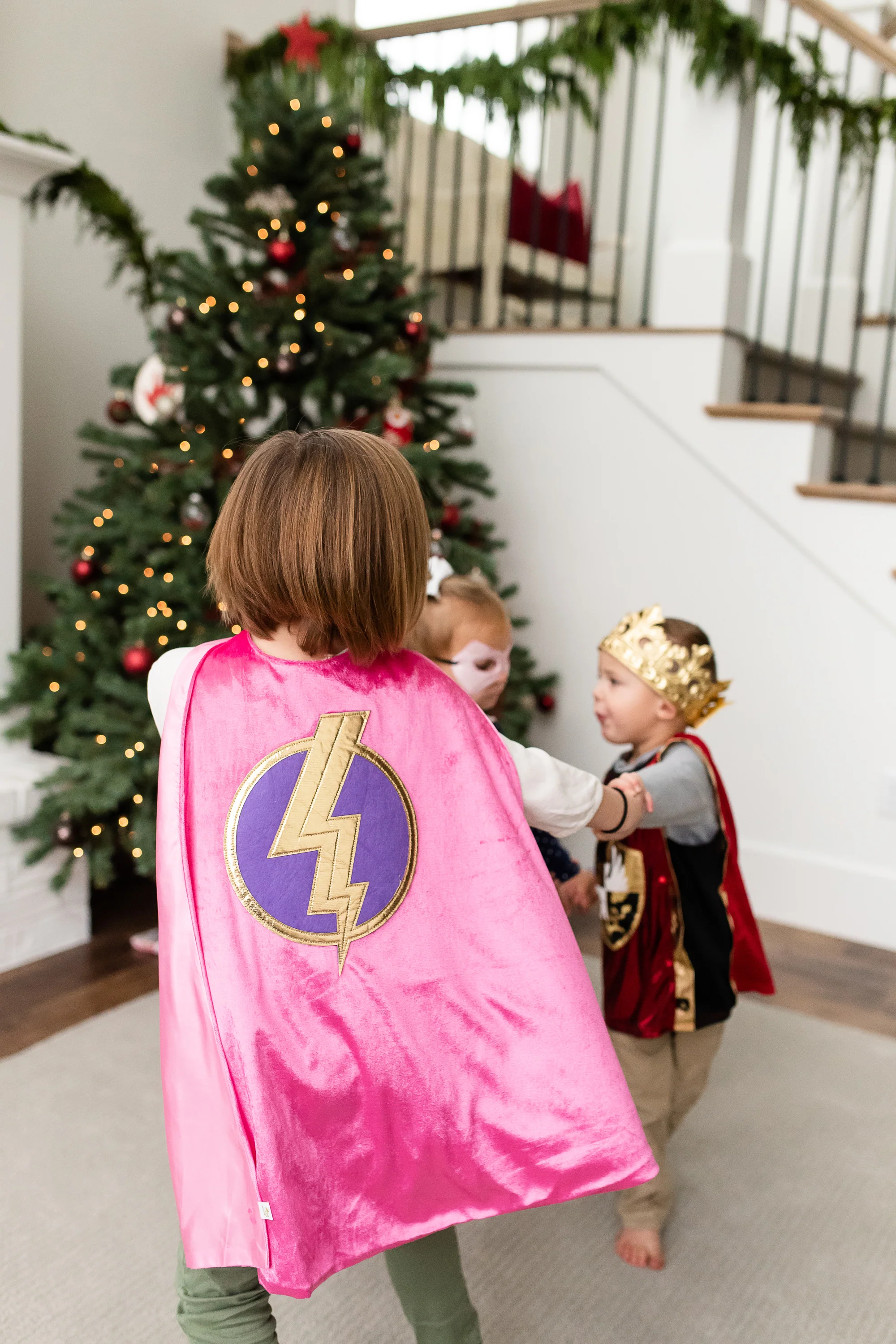 Pink Hero Cape & Mask Set - Image 4