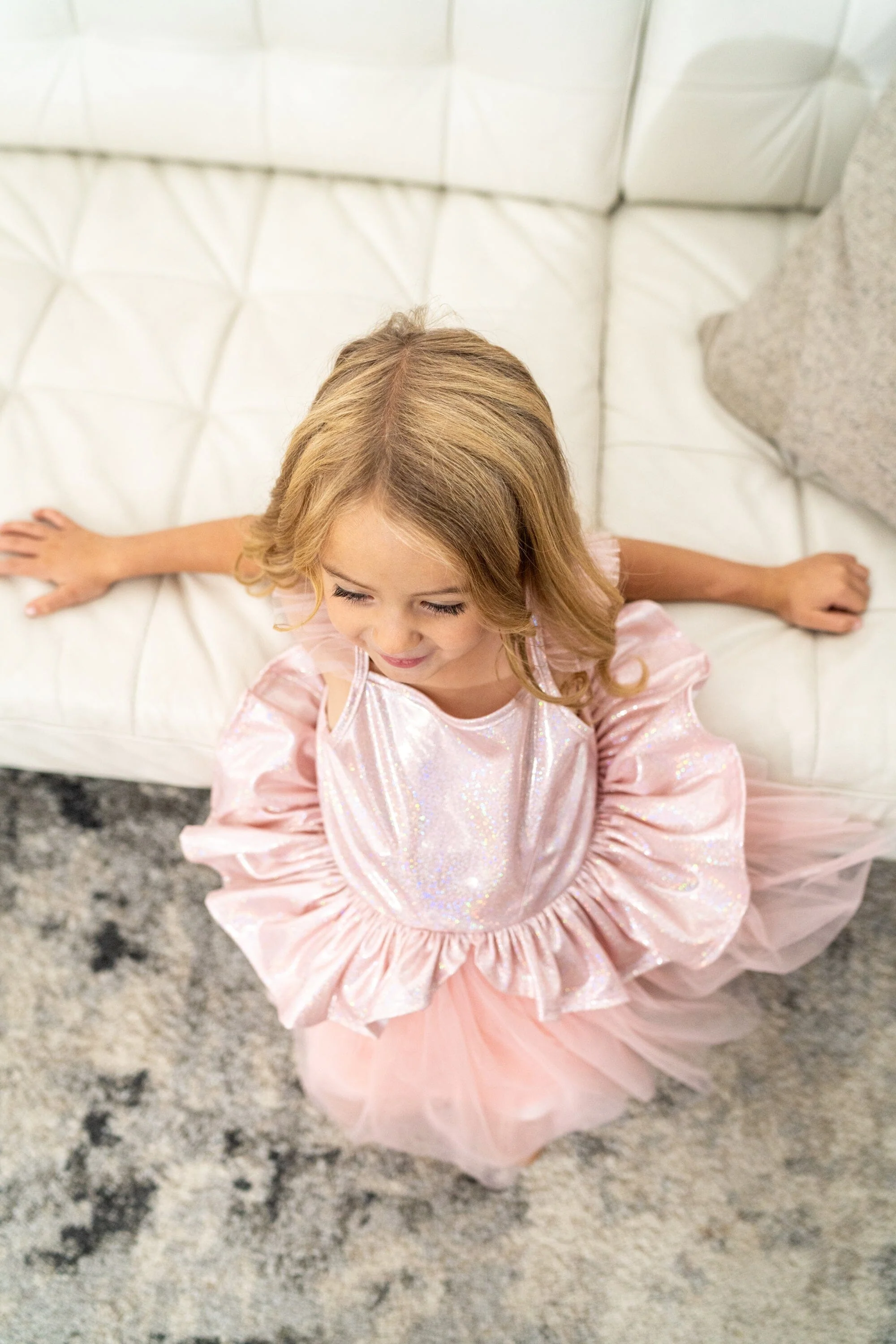 Rose Gold Tutu Dress - Image 7