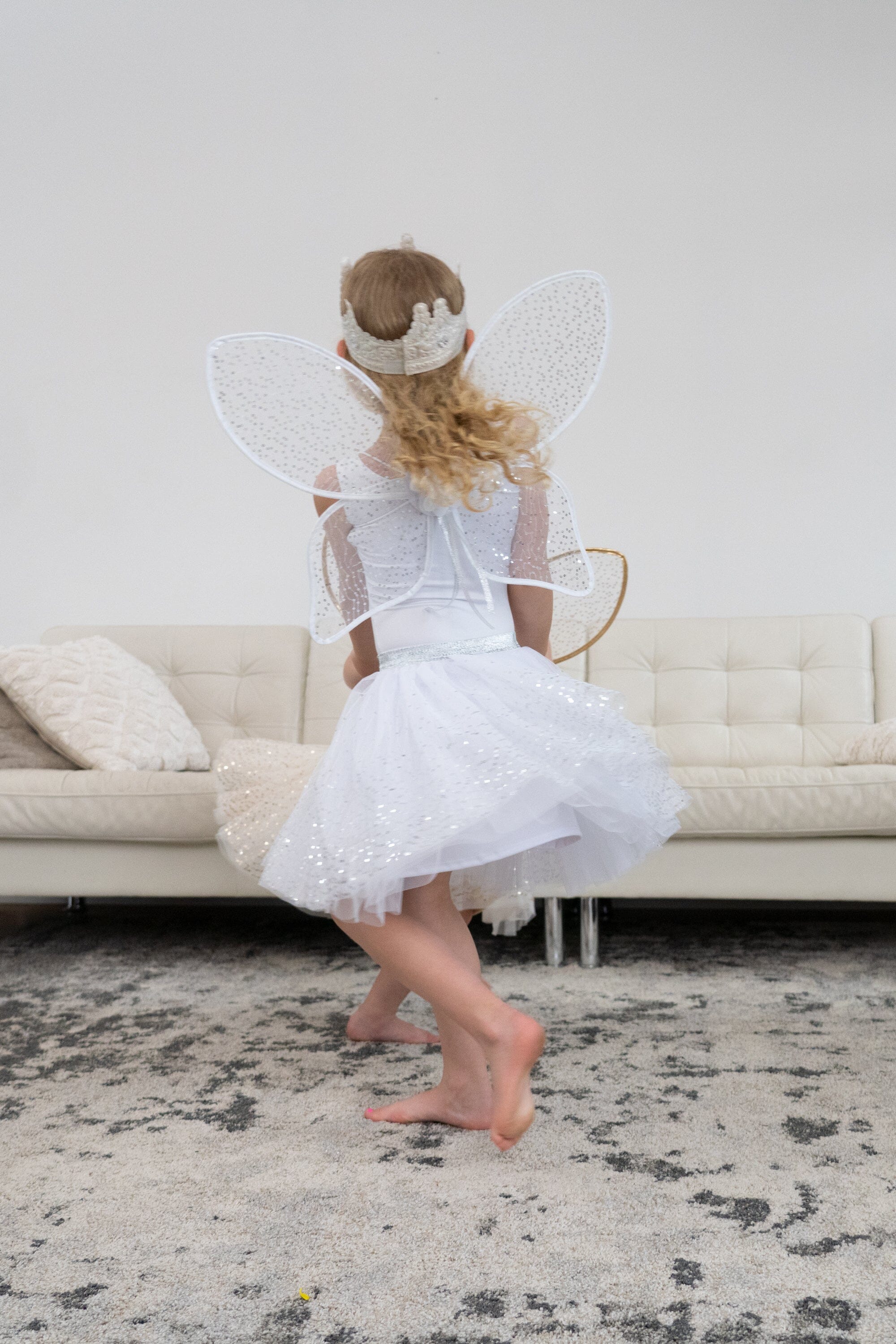 Silver Shimmer Fairy Wings - Image 4