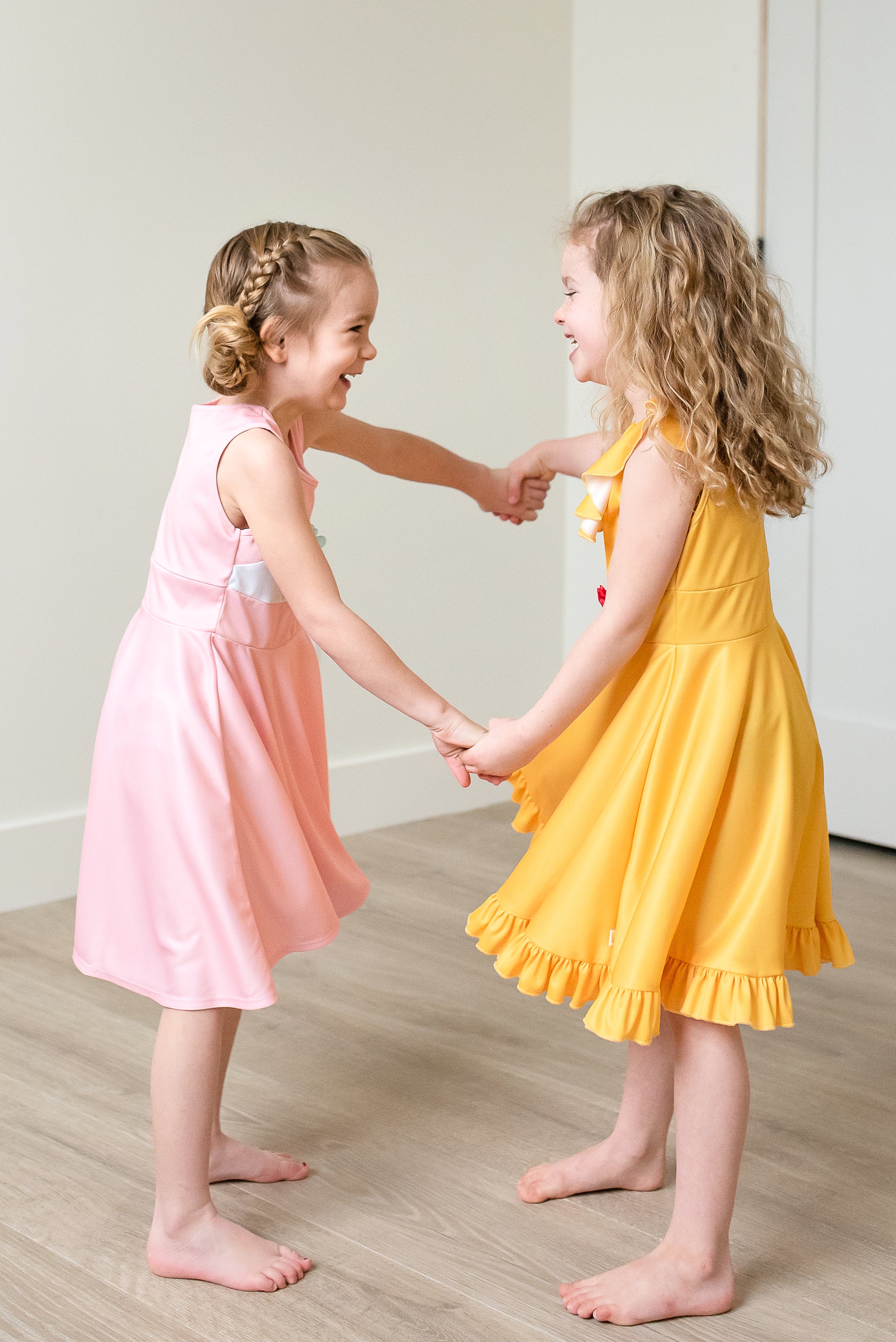 Yellow Beauty Twirl Dress - Image 8
